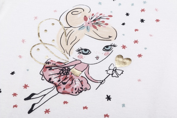 Реглан для дівчинки Blue Seven Фея р.128 білий 750694 X * 98 