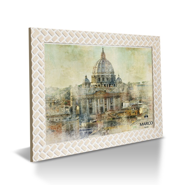 Рамка MARCO decor 2712 1 фото 30х40 см белый 