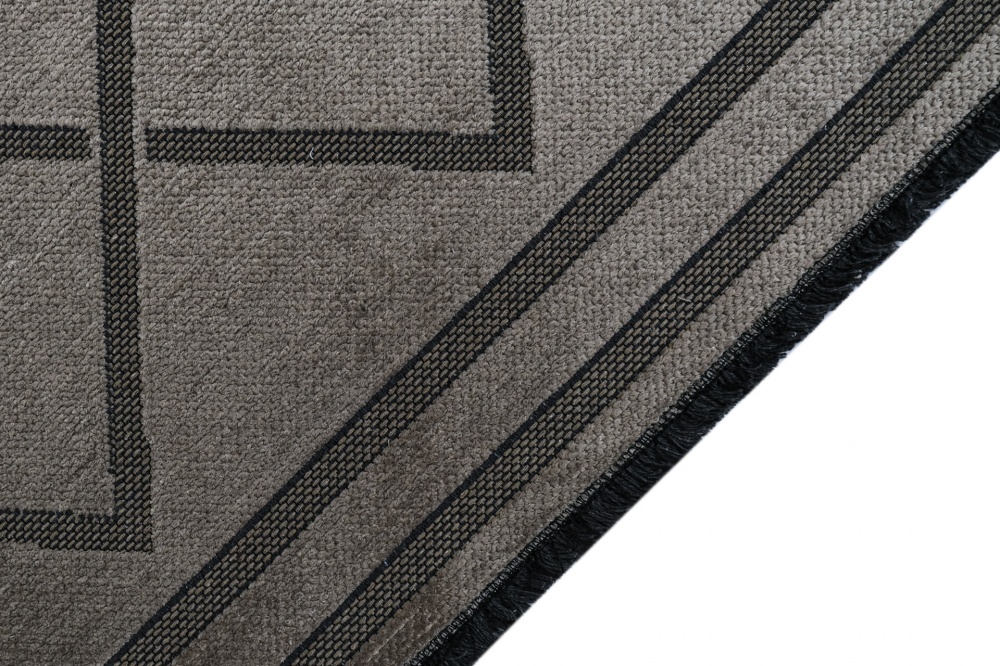 Килим Relana BOSTON (K5077 GREY) 80x150 см