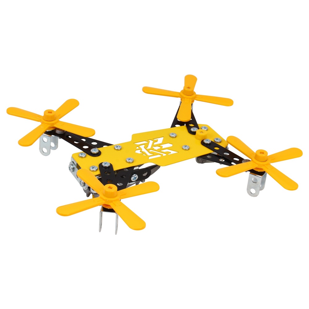 Конструктор металлический ТехноК Робот и дрон 0136