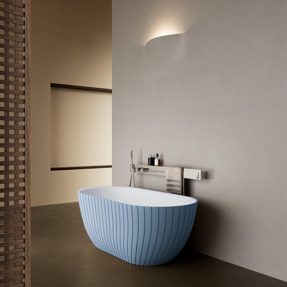 Ванна ScandiSPA 170х78 см ASTRID из акрилового камня Corian