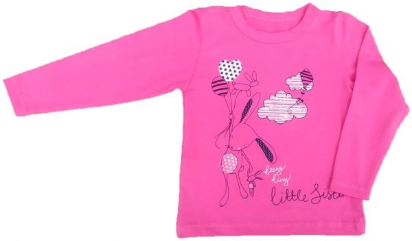 Реглан Маленькие люди д/д р.104 фуксія 