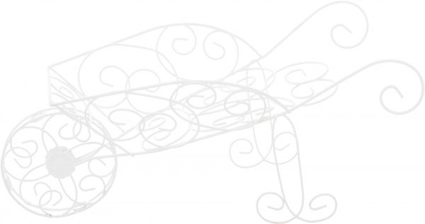 Підставка для рослин Прованс Тачка 5080968 80х25x30 см 