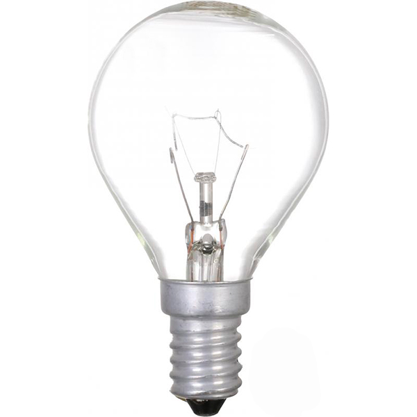 Лампа накаливания 40 Вт E14 230 В прозрачная