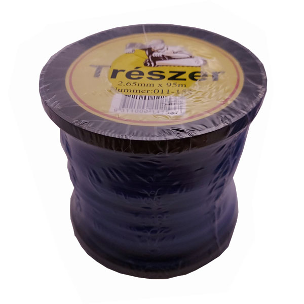 Леска для мотокосы TRESZER 2,65 мм бухта 95 м звезда 011-153