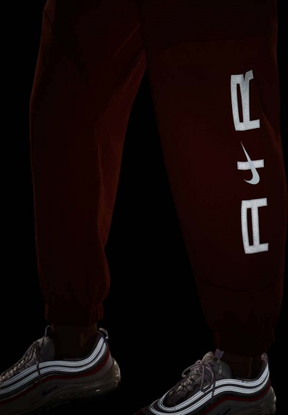 Штани Nike W NSW AIR FLC MR JGGR DD5419-816 р. XS помаранчевий