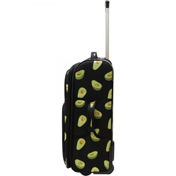 Чемодан Bagland Леон 51 л черный суб.763 (37666244) 