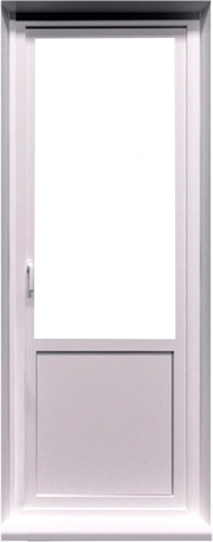 Дверь металлопластиковая Framex 58 мм Balance 700x2100 мм правая 