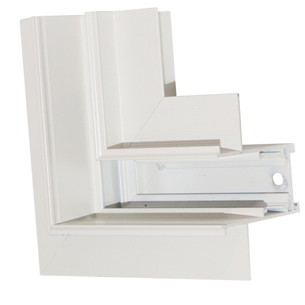 Соединитель угловой Victoria Lighting белый Magnum-U2-V white 