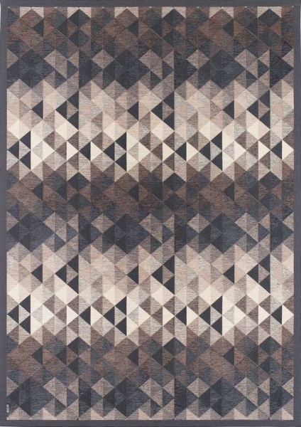 Ковер Narma KIVA grey 100x160 см двустороний 