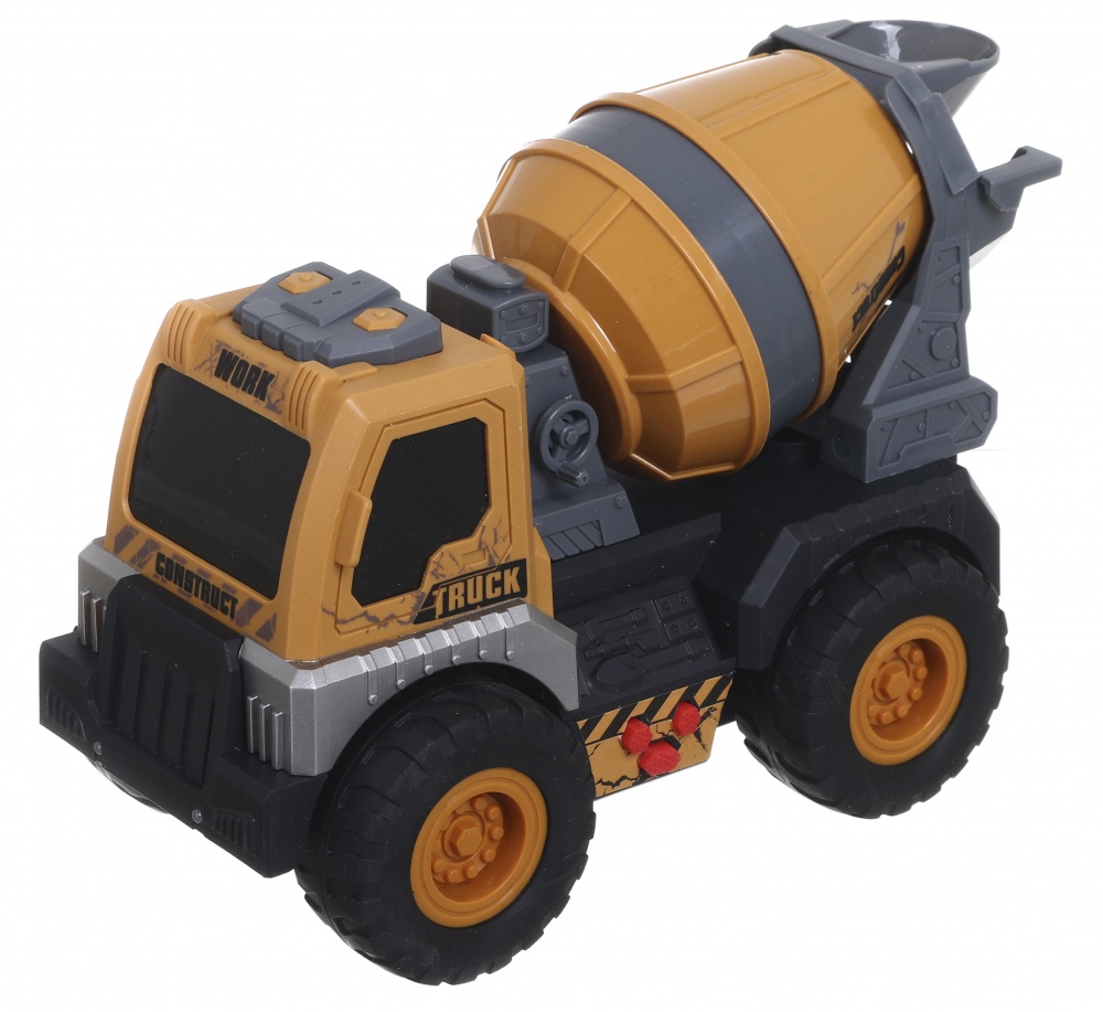Автомобіль фрикційний JINHENG Місто будівельна-бетонозмішувач 25х13х18.5 см BOP1293317