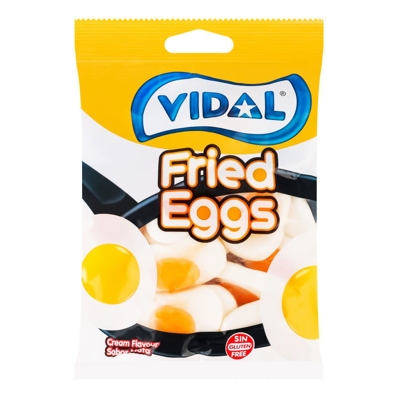 Цукерки желейні Vidal Fried Eggs 90 г