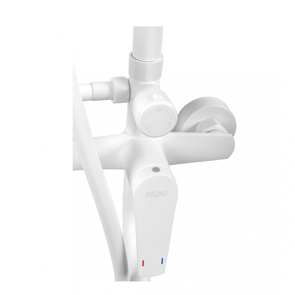 Душова система FADO S.r.l Garda MIX05033W матовий білий