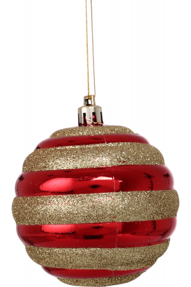 Набір ялинкових куль EPI-N4/8025ABYS d 80 мм 25 шт./уп.