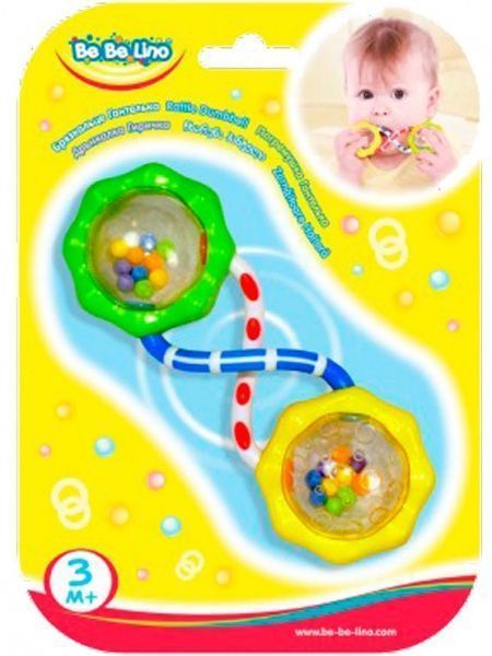 Игрушка-погремушка Bebelino гантелька