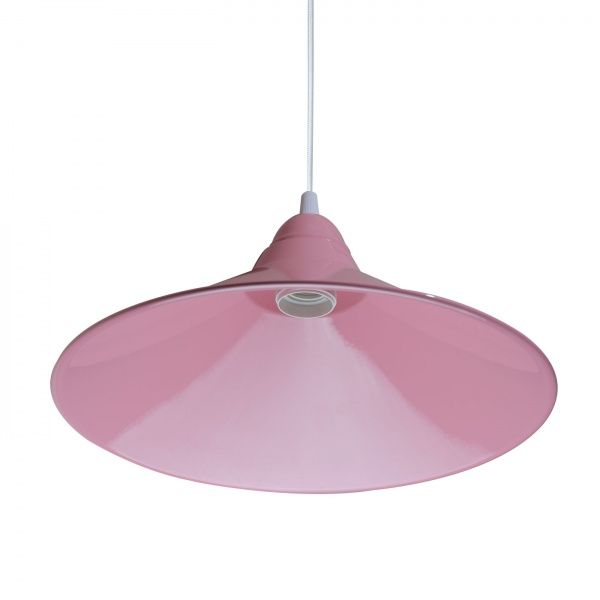 Подвес Светкомплект Loft PLC 411 1x40 Вт E27 розовый 