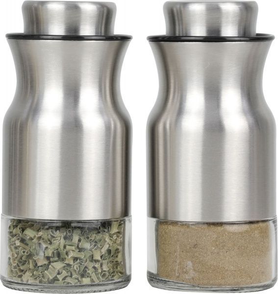 Набор для соли и перца 130 мл Steel Wave Flamberg Premium