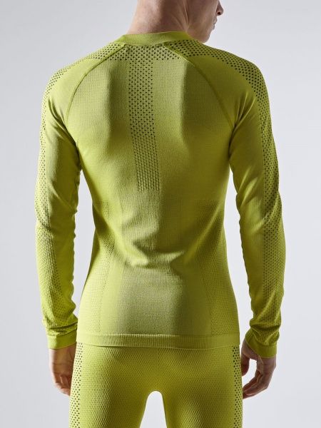 Футболка з довгим рукавом Craft ADV WARM FUSEKNIT INTENSITY LS M 1909732-503995 L сіро-жовтий