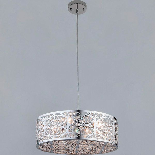 Люстра подвесная Strotskis Aurora 4x60 Вт E14 хром 289/4 