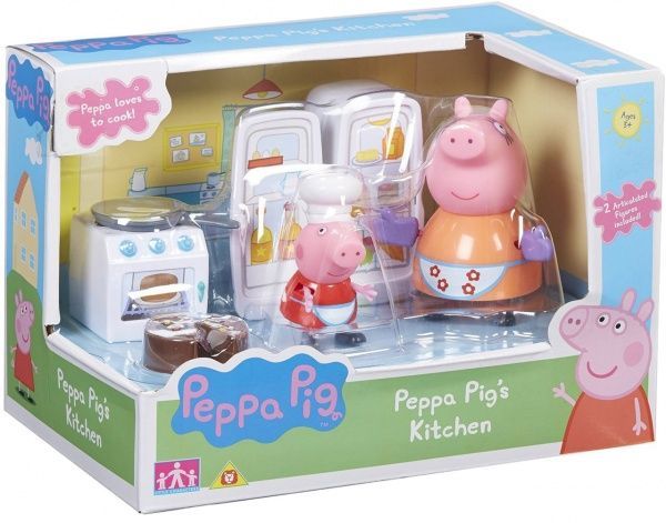 Ігровий міні-набір Peppa Pig Кухня Пеппи 06148 
