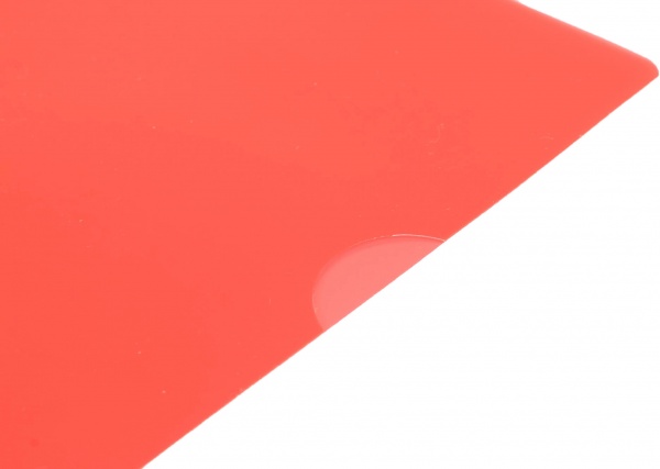 Папка-куточок А4 червоний UP! (Underprice)