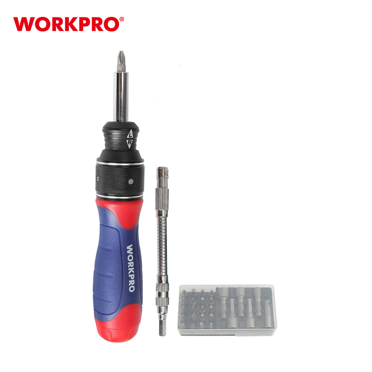 Отвертка со сменными насадками WORKPRO WP221052