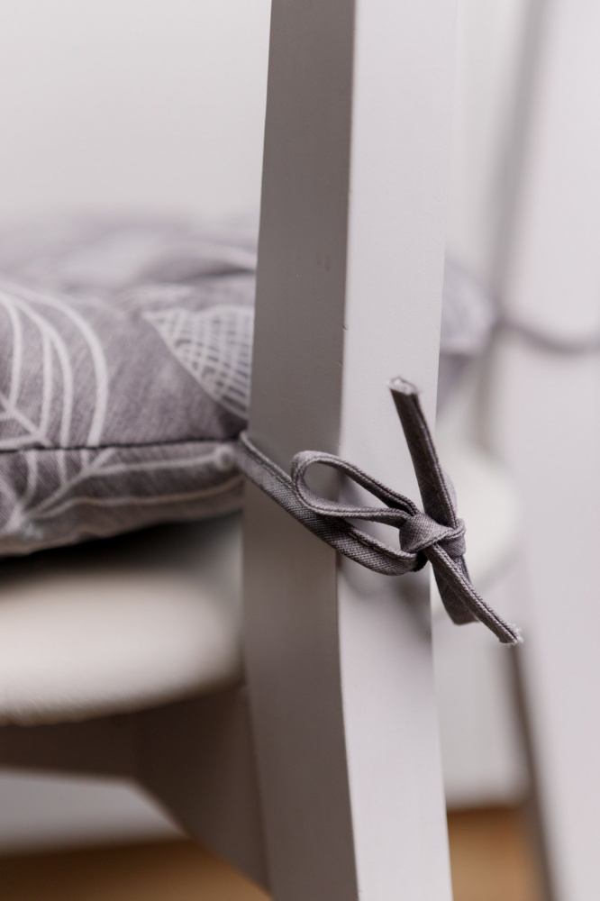 Подушка на стул Dх40 Листья Прованс