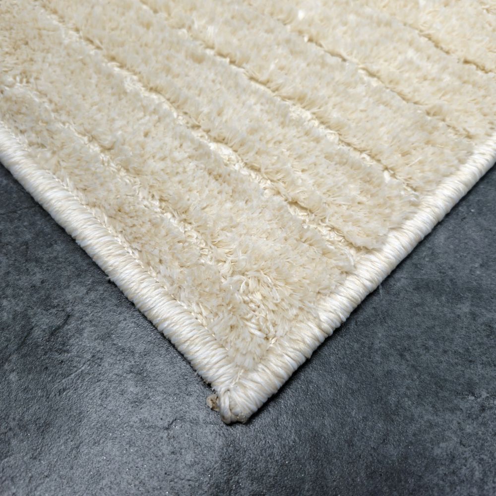 Набір килимків Dariana Joy 57х100 см + 57х50 см молочний абстракція