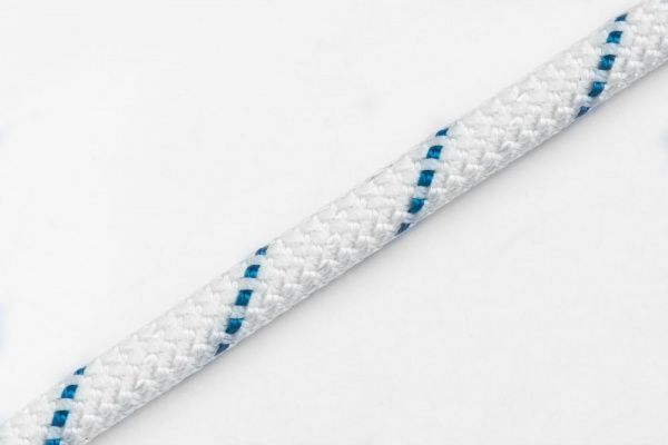 Шнур лавсановий 10 мм 200 м білий із синім