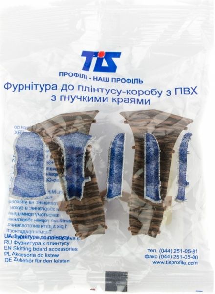 Комплект уголков внутренних TIS венге 