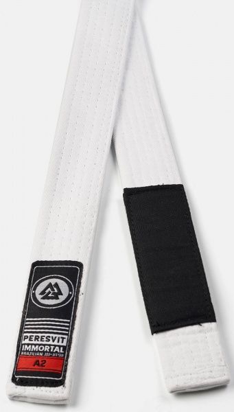 Пояс для джіу-джитсу Peresvit Immortal BJJ Gi Belt 501252-500 А2 білий — фото 1