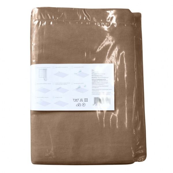 Штора Moda 200х268 см мокко Decora textile