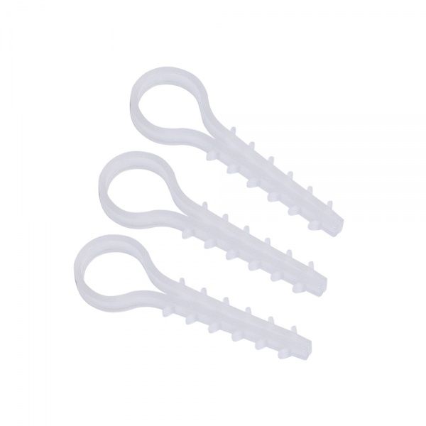 Дюбель-ялинка круглий Expert 12 мм 100 шт. прозорий 