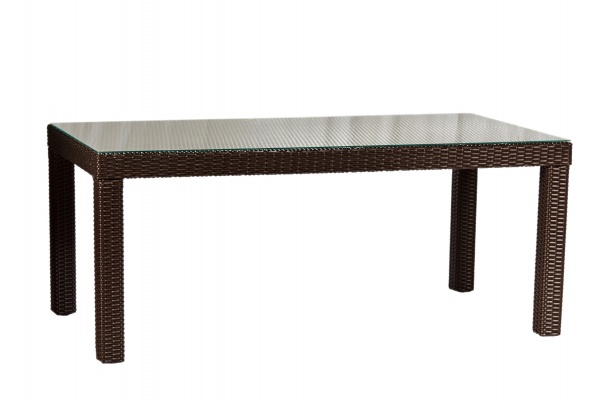 Стол Калифорния 90x200 см коричневый 