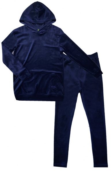 Комплект для девочек Smil р.164 темно-синий 117313 