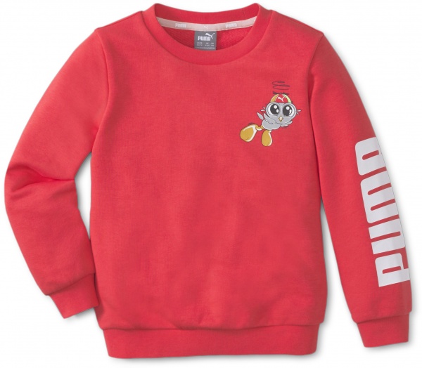 Світшот Puma LIL Crew 58925035 р. 110 помаранчевий