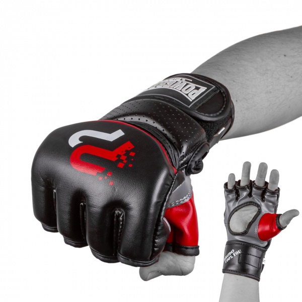 Перчатки для MMA PowerPlay 3093 р. XL 4,95oz черный