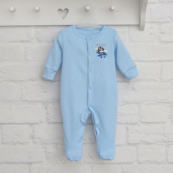 Человечек для мальчика Blanka Пилот р.68 голубой 110150 