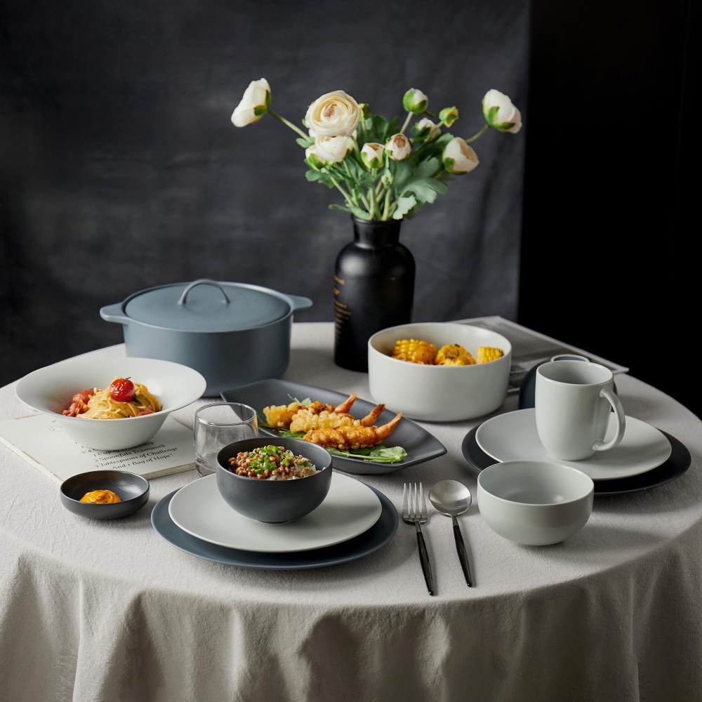 Тарілка супова Krauff Hattu White 760 мл 21,5 см 24-320-041