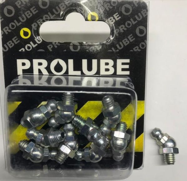 Пресс-масленка М6х1.0 45° 