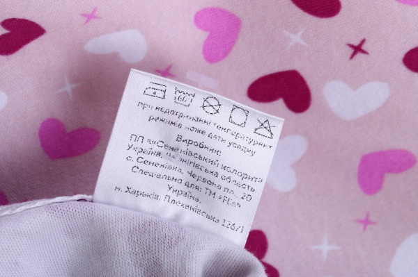 Костюм домашній жіночий Flis clothes Серденько футболка + шорти р. L рожевий із принтом 