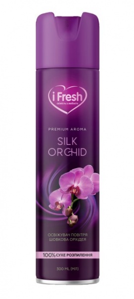 Освіжувач повітря I Fresh Silk Orchid 300 мл