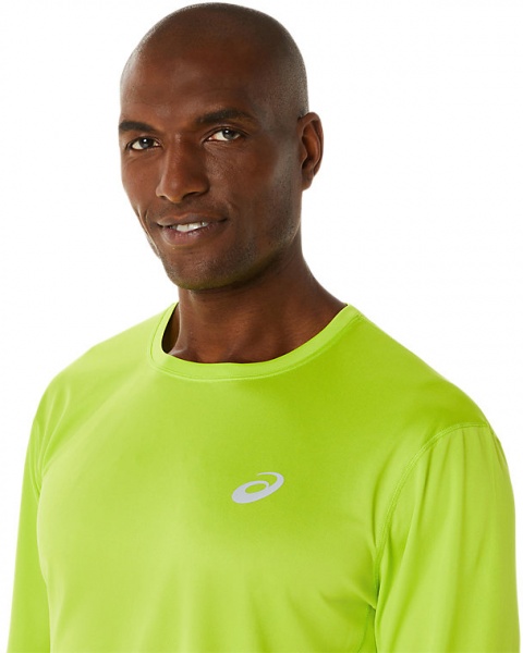 Футболка Asics CORE LS TOP 2011C340-302 р.M зеленый