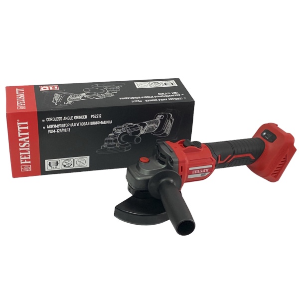 Болгарка (кутова шліфмашина) Felisatti 800 Вт УШМ-125/18Л3/P52212