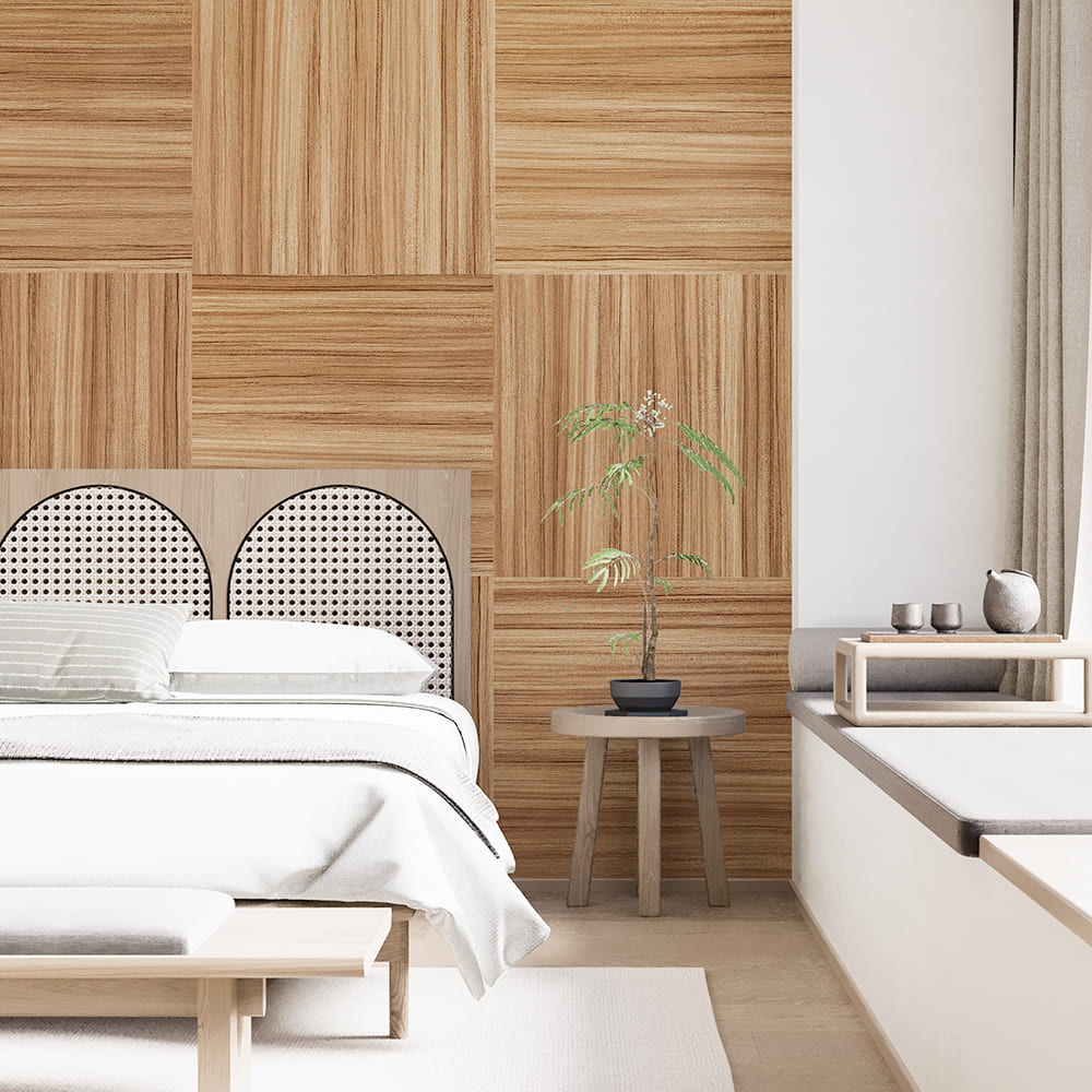 Панель декоративная из ПВХ Sticker Wall под дерево 600х600х3 мм