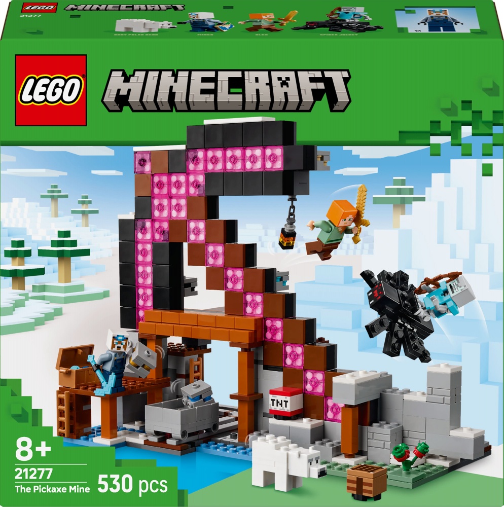 Конструктор LEGO Minecraft Шахта «Кайло» 21277