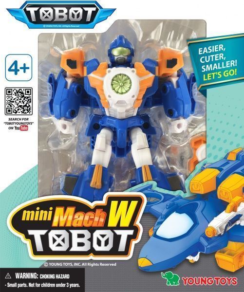 Робот-трансформер Tobot S4 мини MACH W 