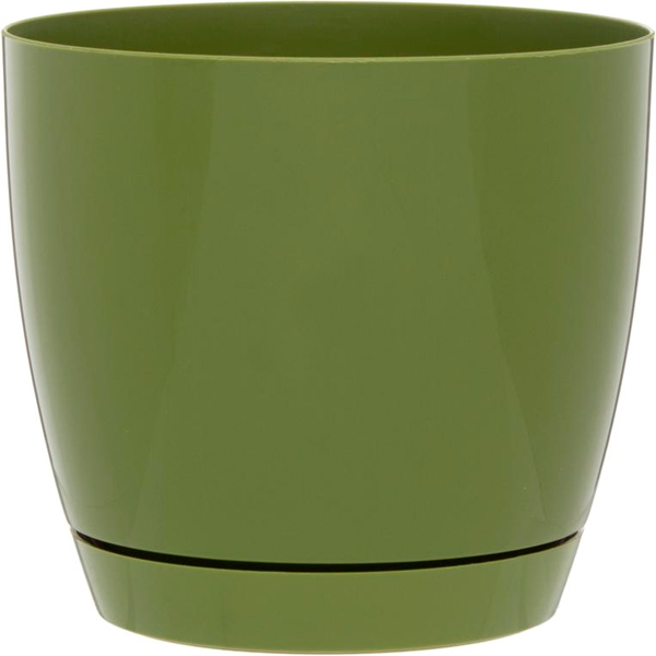  Горщик квітковий Декор-Престиж Тоскана-Кругла 15 2.2 л оливковий