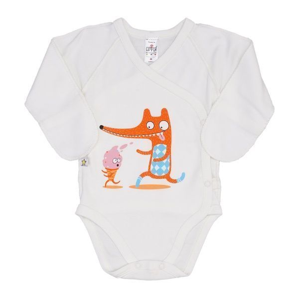 Боді дитяче ТМ Софія Red Fox р.62 помаранчевий 121462 