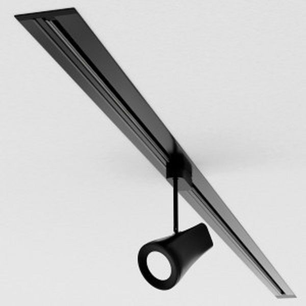 Шинопровід 1-фазний Strotskis TRLM-1-100-BK 100 см чорний 